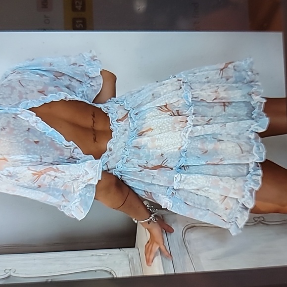 Back Out Romantic Mini Dress - Picture 3 of 13